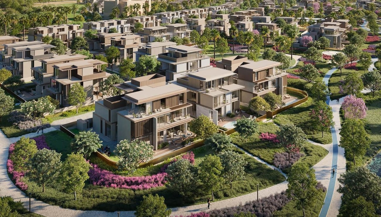 Nad Al Sheba Gardens 10 by Meraas, image 1 of 26. Render supplied by developer.