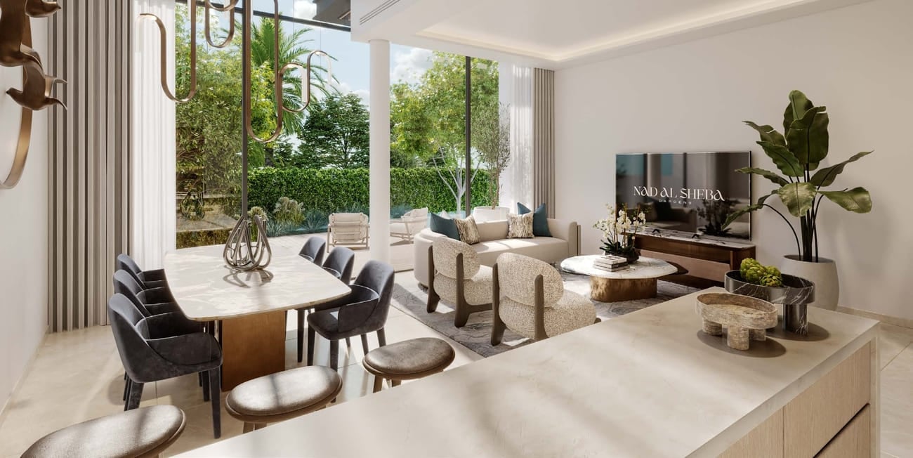 Nad Al Sheba Gardens 10 by Meraas, image 13 of 26. Render supplied by developer.