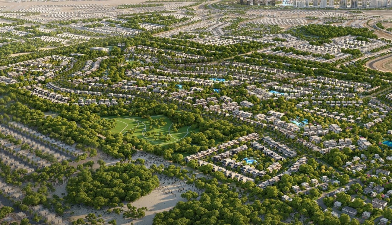 Nad Al Sheba Gardens 10 by Meraas, image 2 of 26. Render supplied by developer.