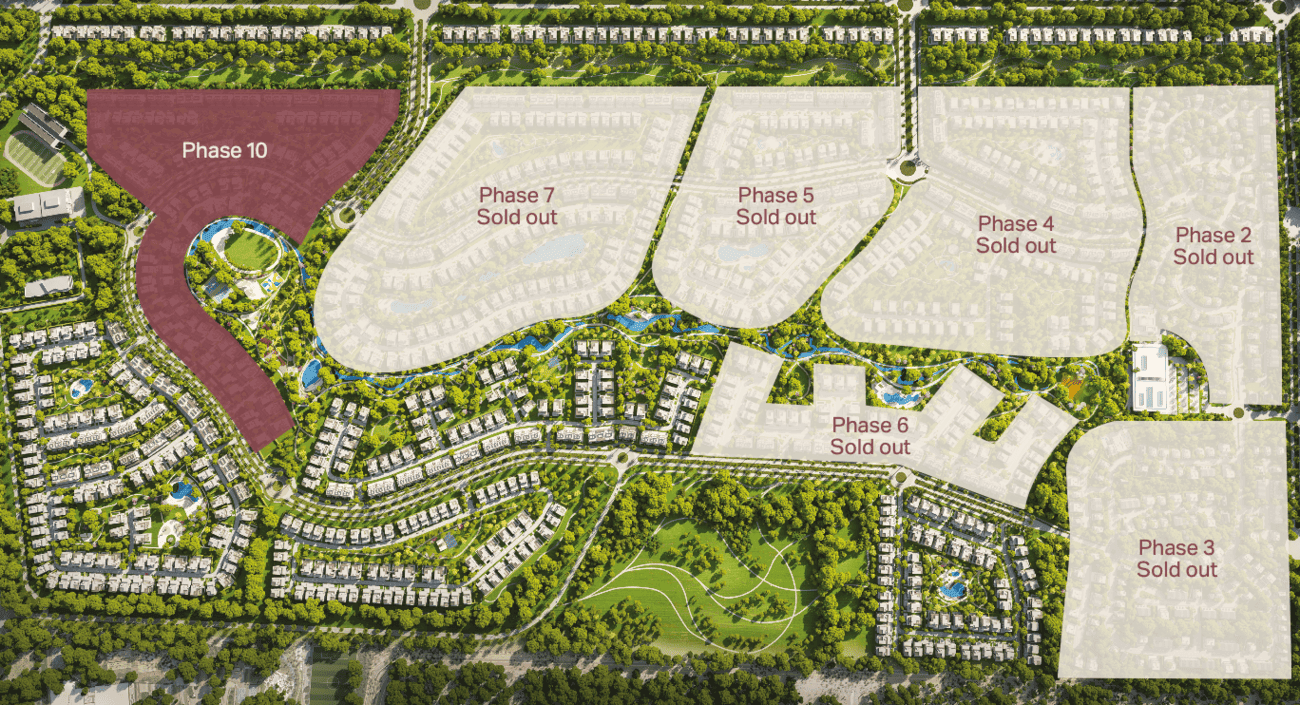 Nad Al Sheba Gardens 10 by Meraas, image 26 of 26. Render supplied by developer.