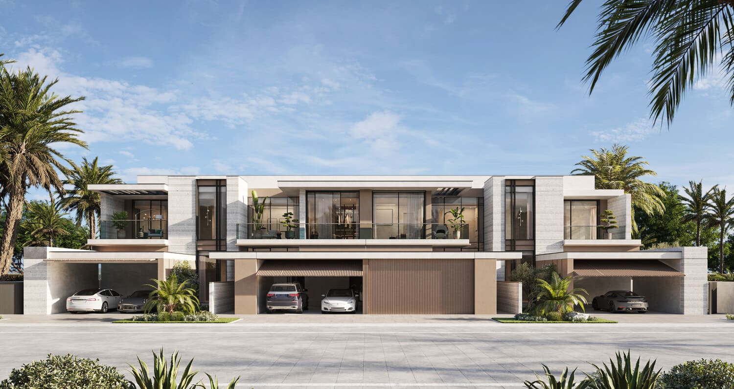 Bay Villas by Nakheel, image 13 of 35. Render supplied by developer.