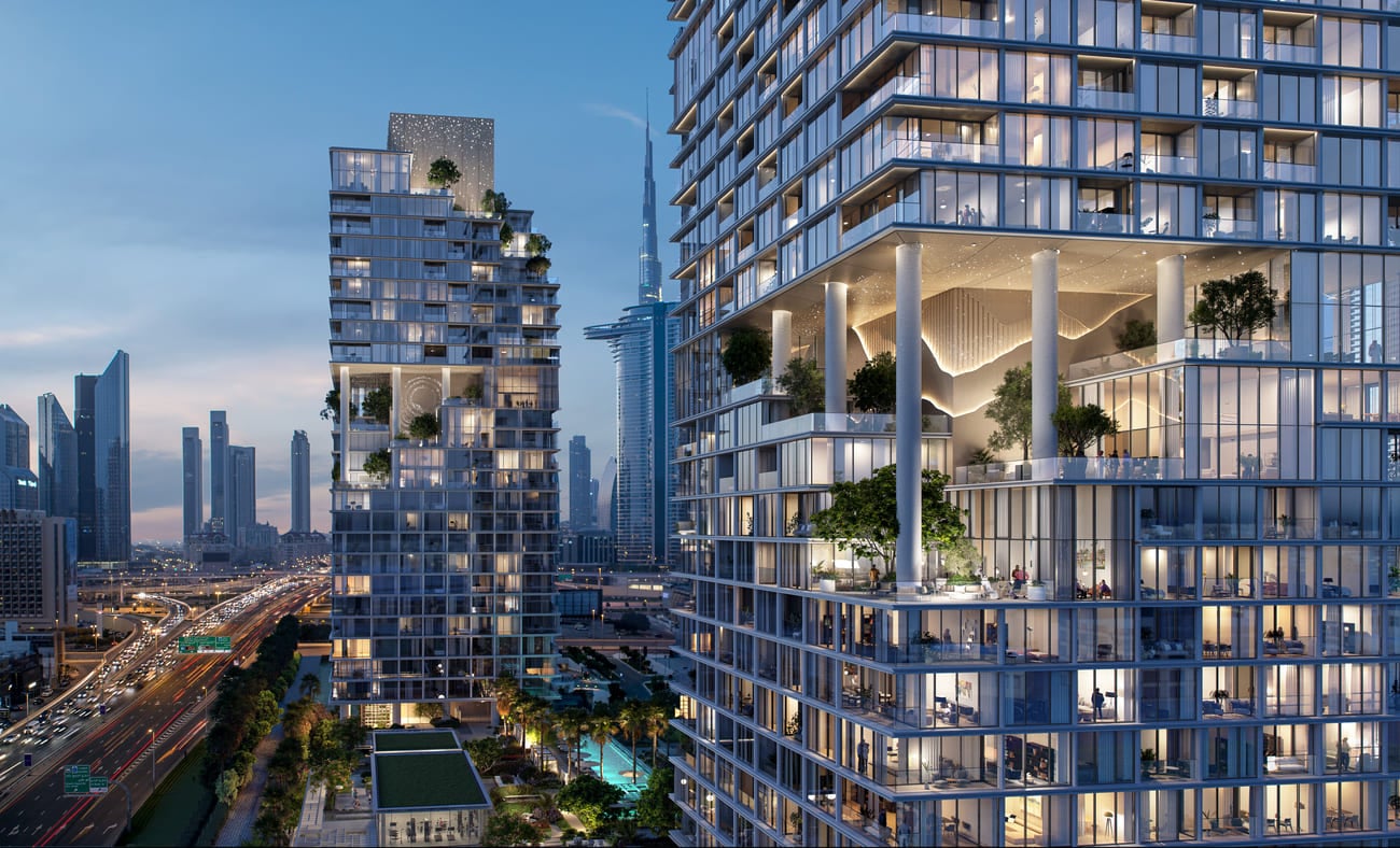 Verve City Walk by Meraas, image 1 of 35. Render supplied by developer.
