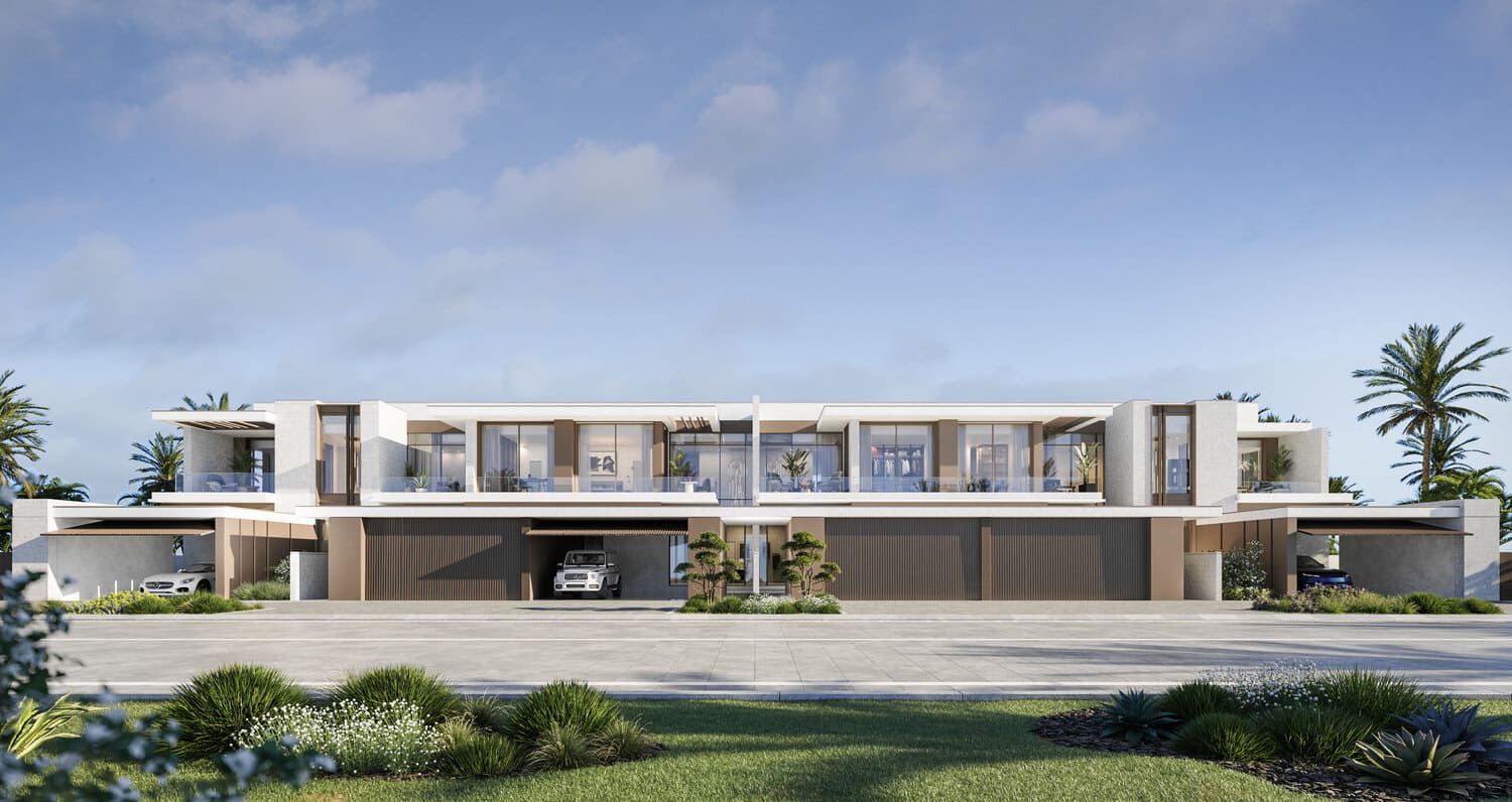 Bay Villas by Nakheel, image 16 of 35. Render supplied by developer.
