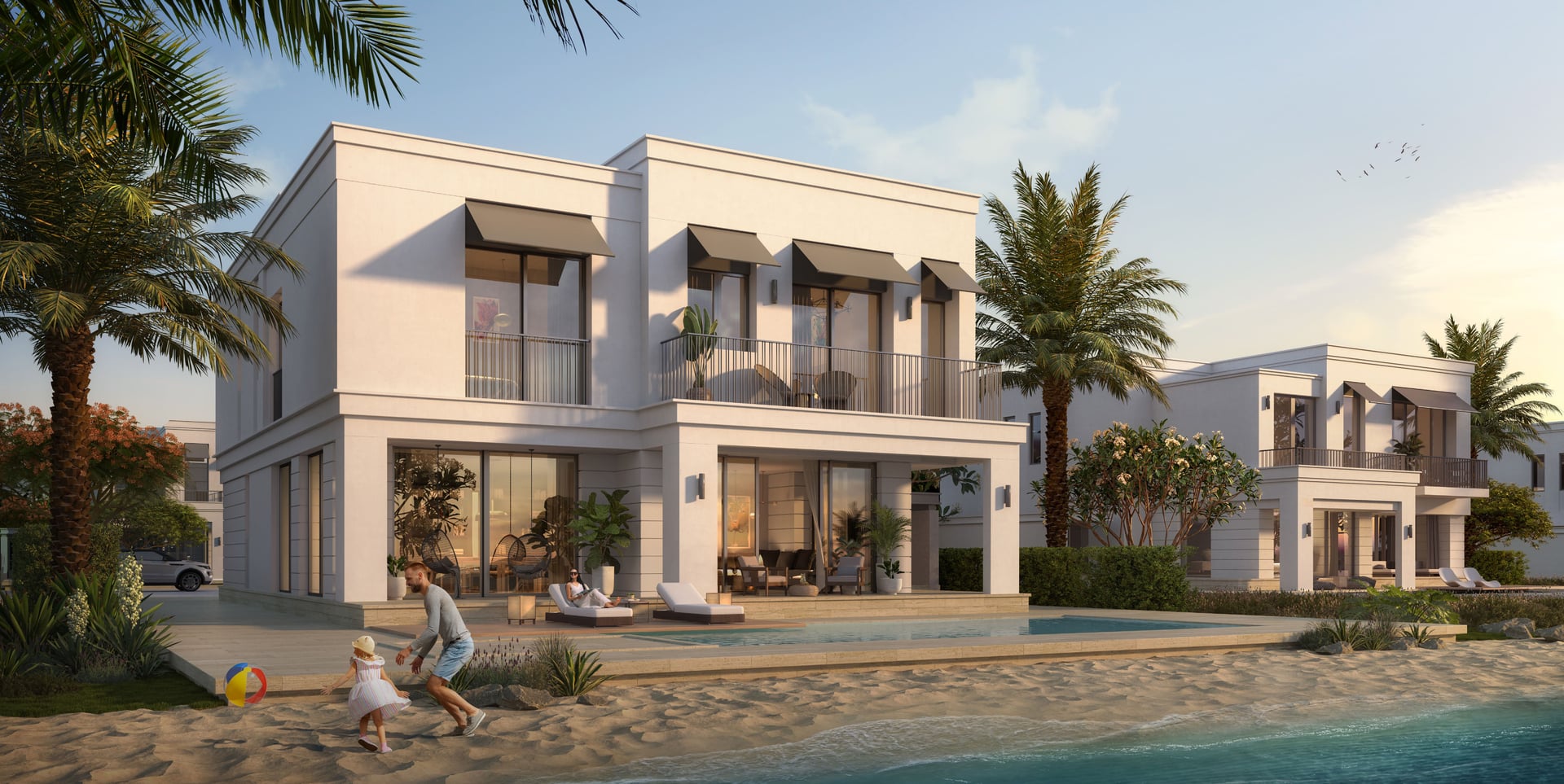 Ramhan Island Villas by Eagle Hills, image 5 of 21. Render supplied by developer.