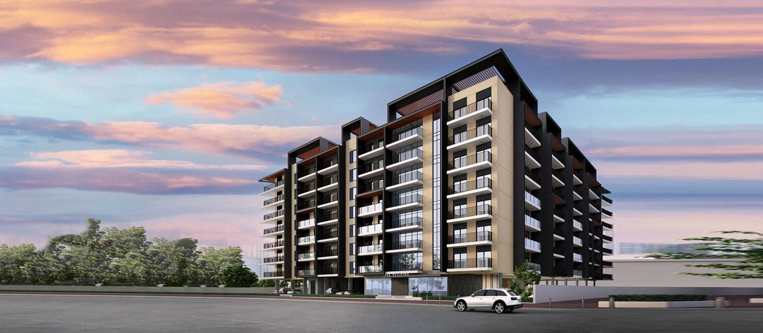 Divine Living by Takmeel Real Estate Development, image 1 of 20. Render supplied by developer.