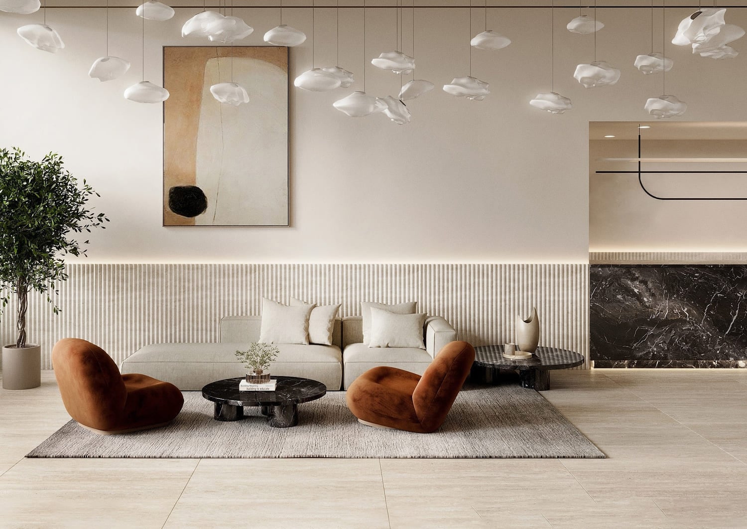 Divine Living by Takmeel Real Estate Development, image 19 of 20. Render supplied by developer.