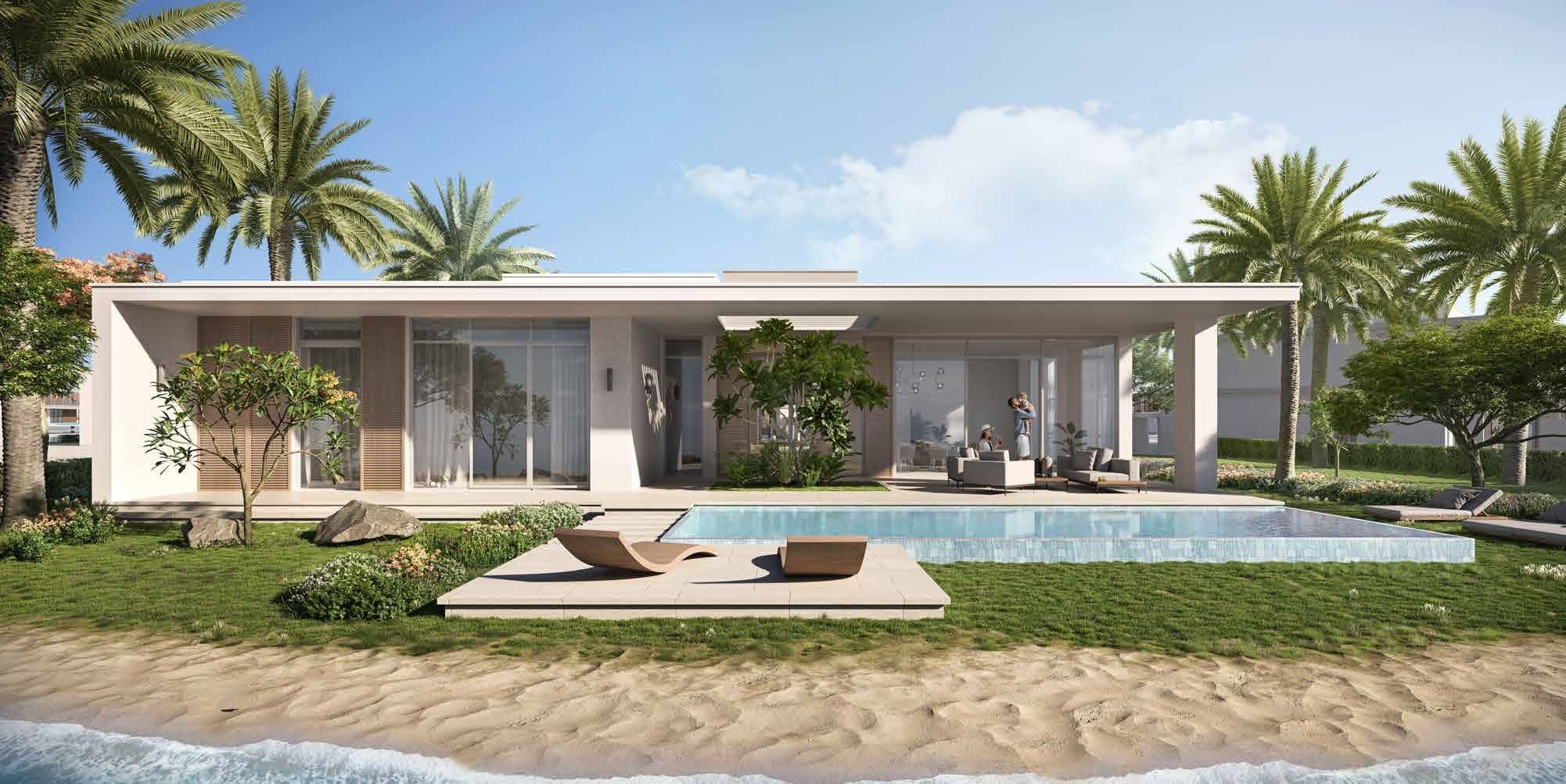 Ramhan Island Villas by Eagle Hills, image 6 of 21. Render supplied by developer.
