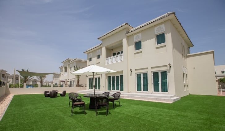 Al Furjan Villas by Nakheel, image 1 of 8. Render supplied by developer.
