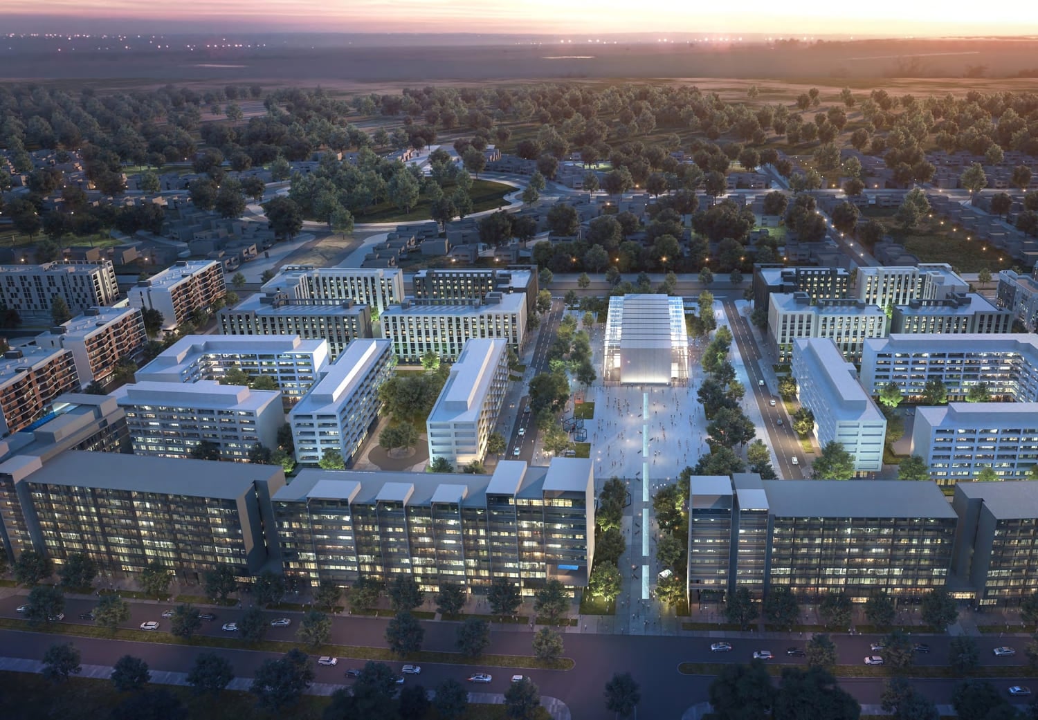 Tiraz Apartments by ARADA, image 1 of 5. Render supplied by developer.