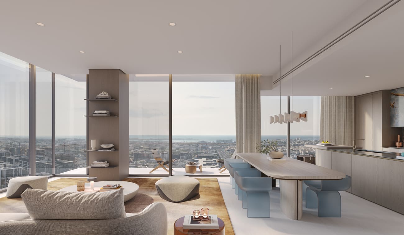 Verve City Walk by Meraas, image 25 of 35. Render supplied by developer.