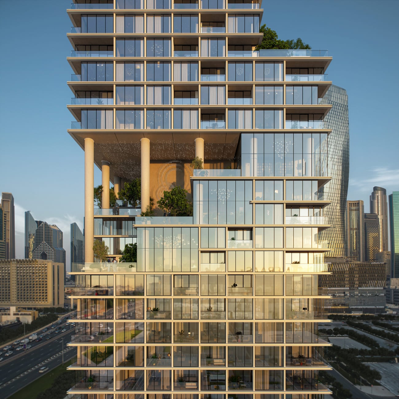 Verve City Walk by Meraas, image 9 of 35. Render supplied by developer.