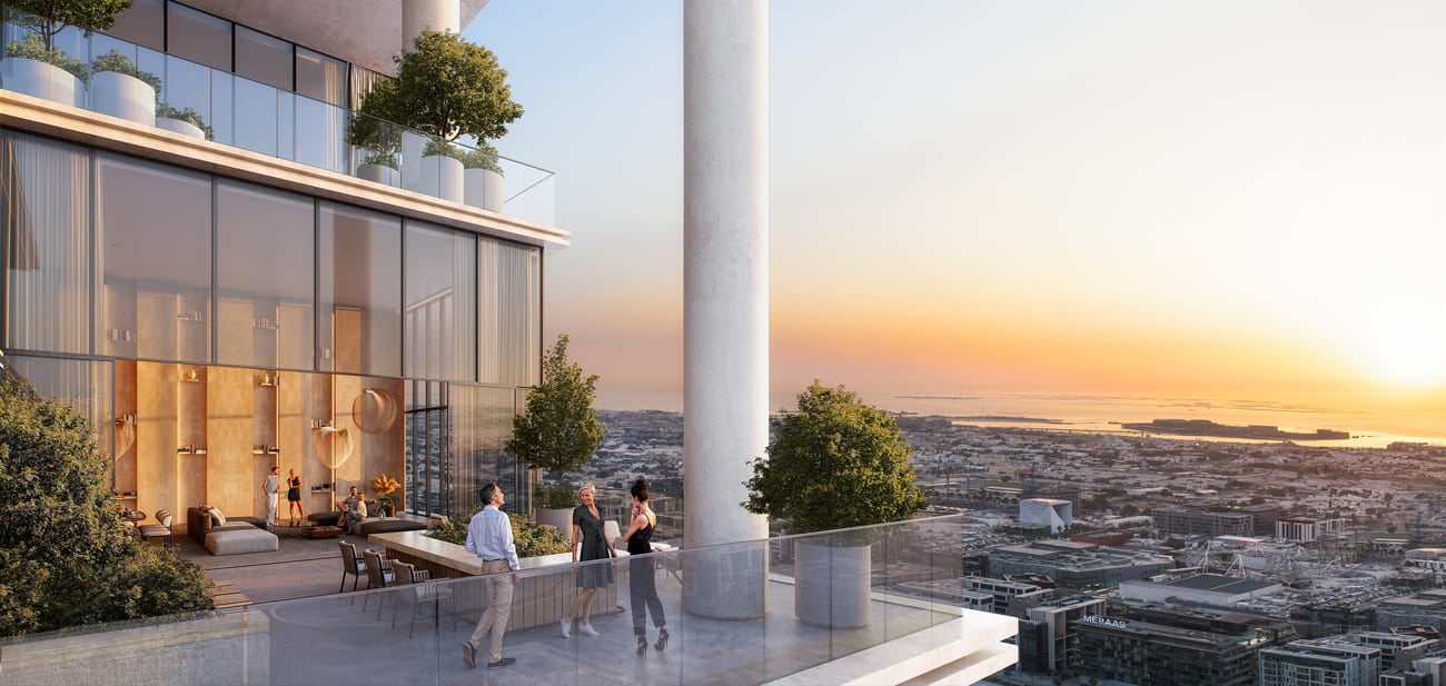 Verve City Walk by Meraas, image 10 of 35. Render supplied by developer.