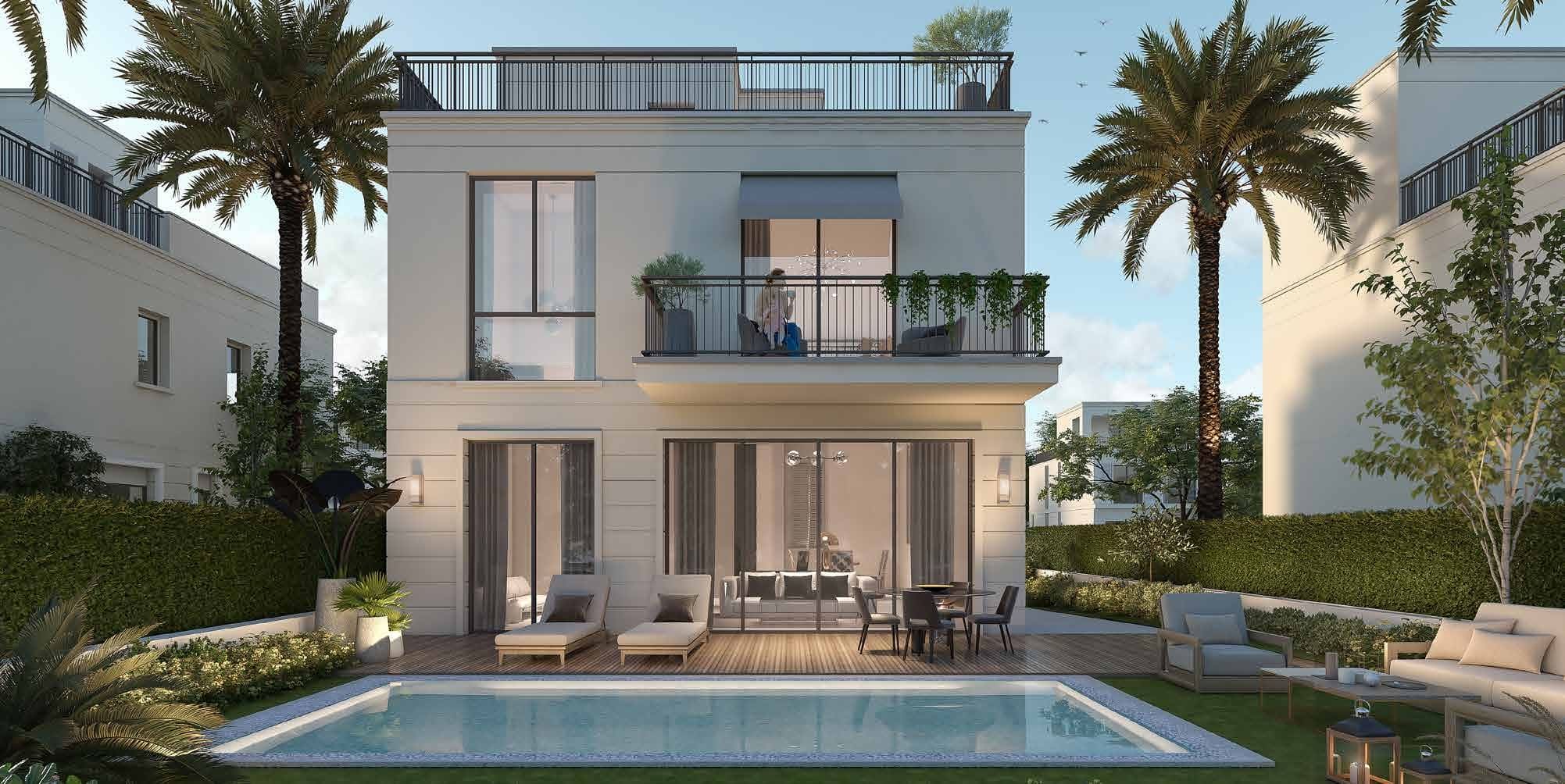 Ramhan Island Villas by Eagle Hills, image 20 of 21. Render supplied by developer.