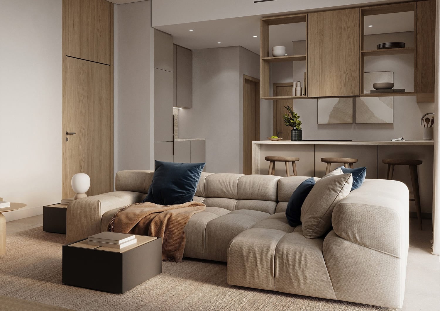 Divine Living by Takmeel Real Estate Development, image 13 of 20. Render supplied by developer.