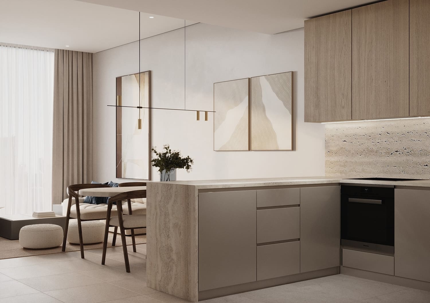 Divine Living by Takmeel Real Estate Development, image 18 of 20. Render supplied by developer.