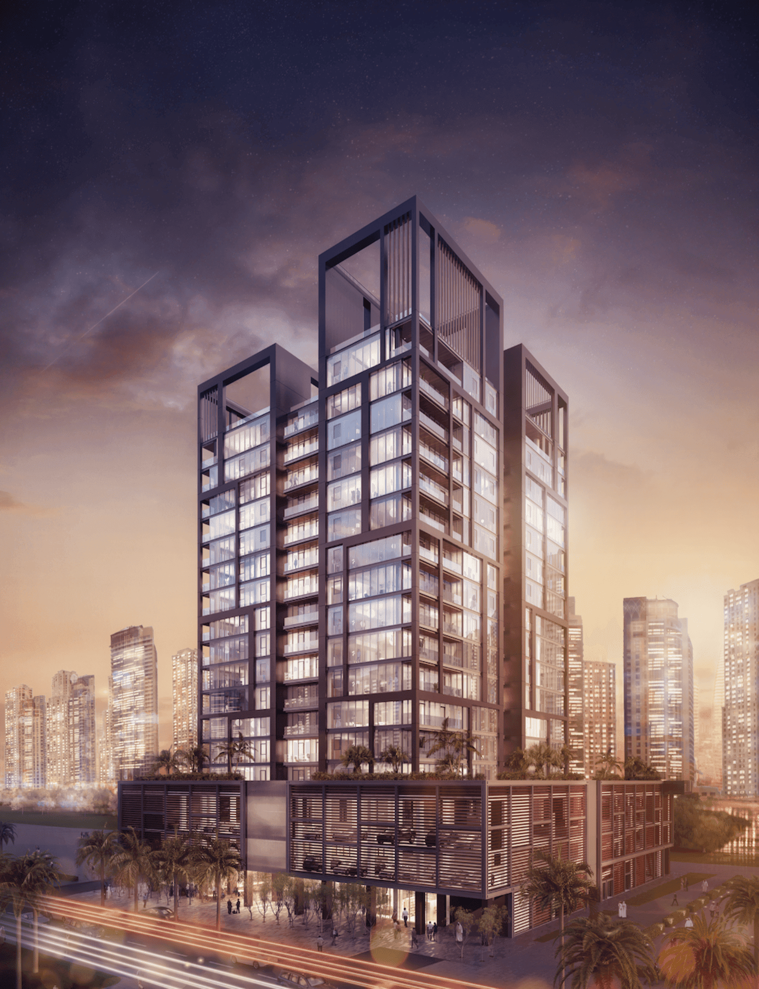Ellington DT1, Downtown Dubai. Render supplied by developer.
