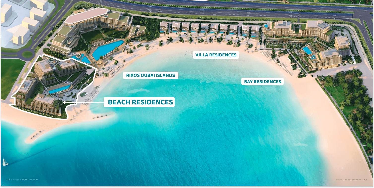 Rixos Hotel and Residences Phase 3 by Nakheel, image 20 of 23. Render supplied by developer.