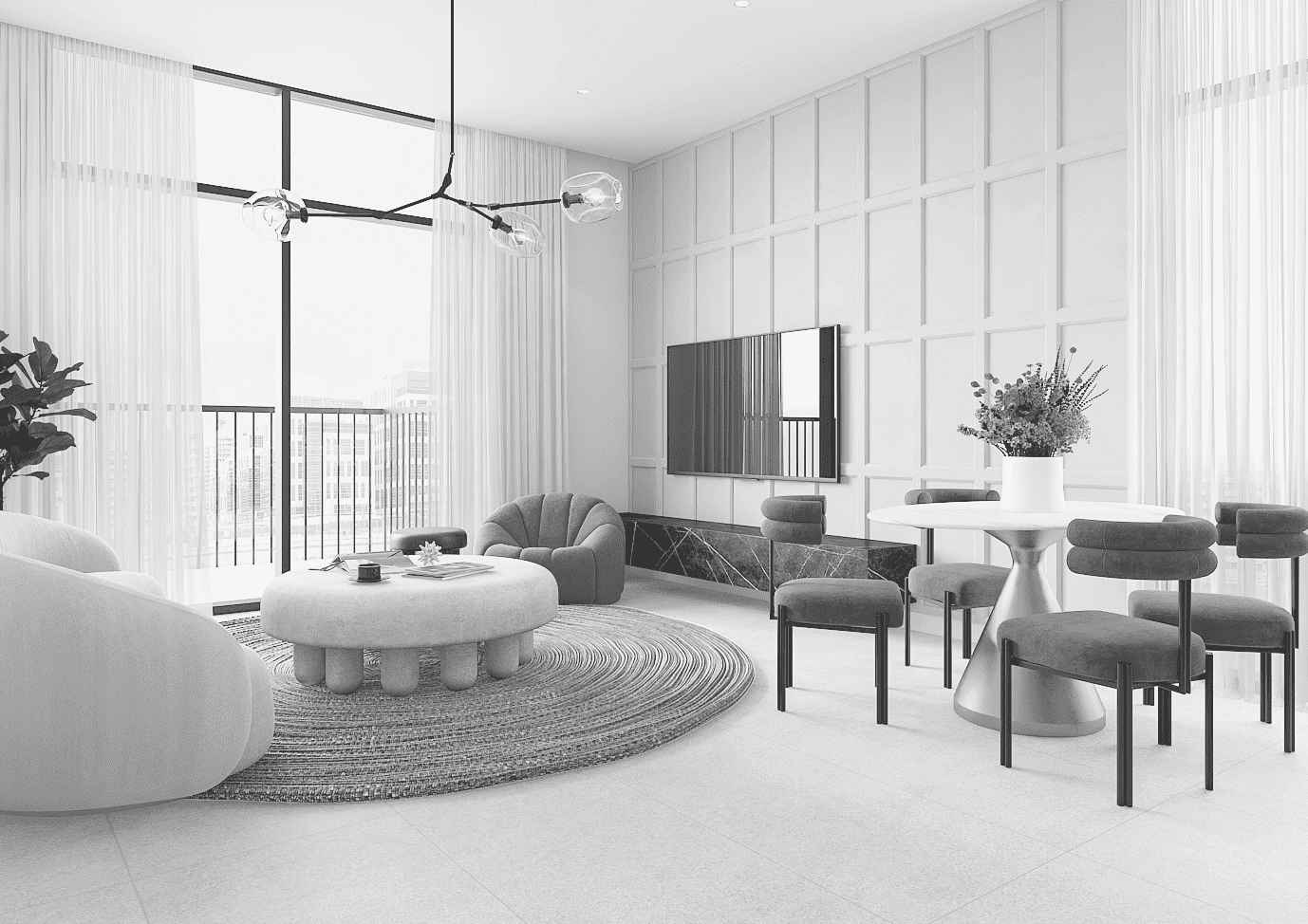 Hadley Heights by LEOS Developments, image 3 of 9. Render supplied by developer.