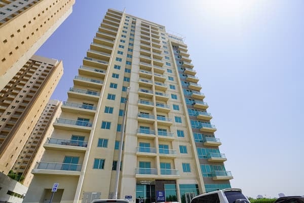 Oakwood Residency by Deyaar Development, image 1 of 8. Render supplied by developer.