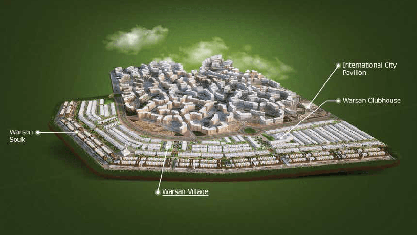 Warsan Village by Nakheel, image 8 of 8. Render supplied by developer.