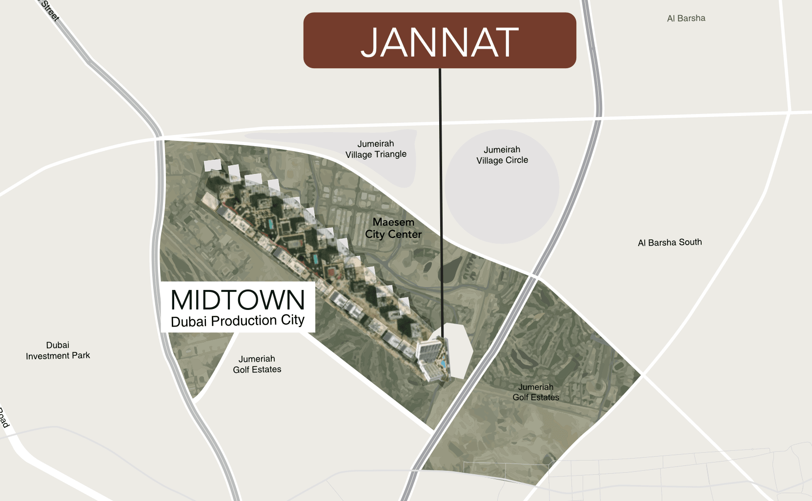 Jannat by Deyaar Development, image 9 of 9. Render supplied by developer.