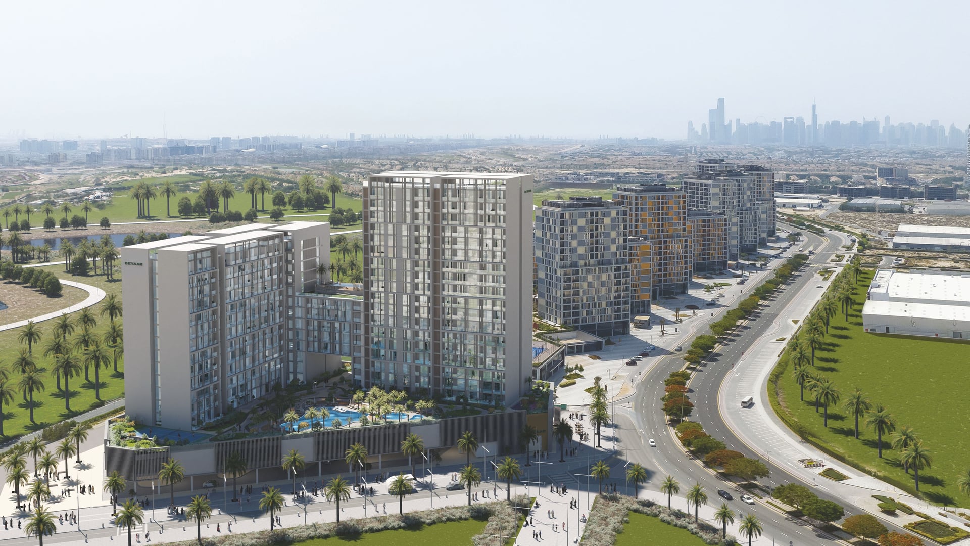 Jannat by Deyaar Development, image 6 of 9. Render supplied by developer.