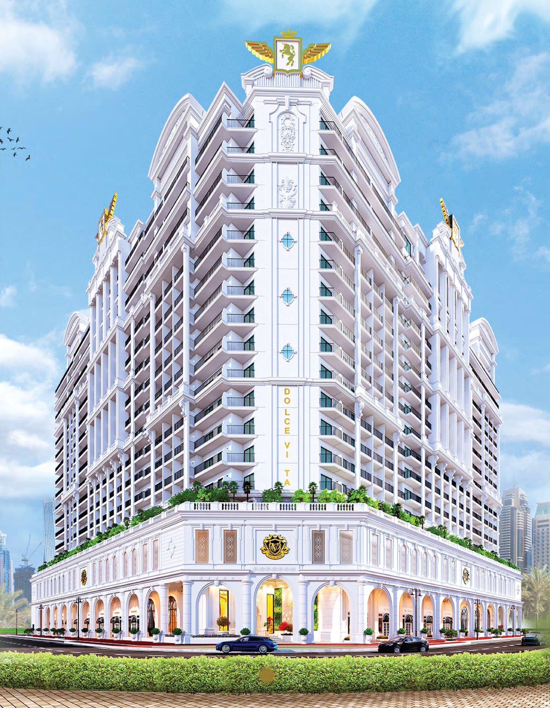 Dolce Vita by Vincitore Development, image 2 of 14. Render supplied by developer.