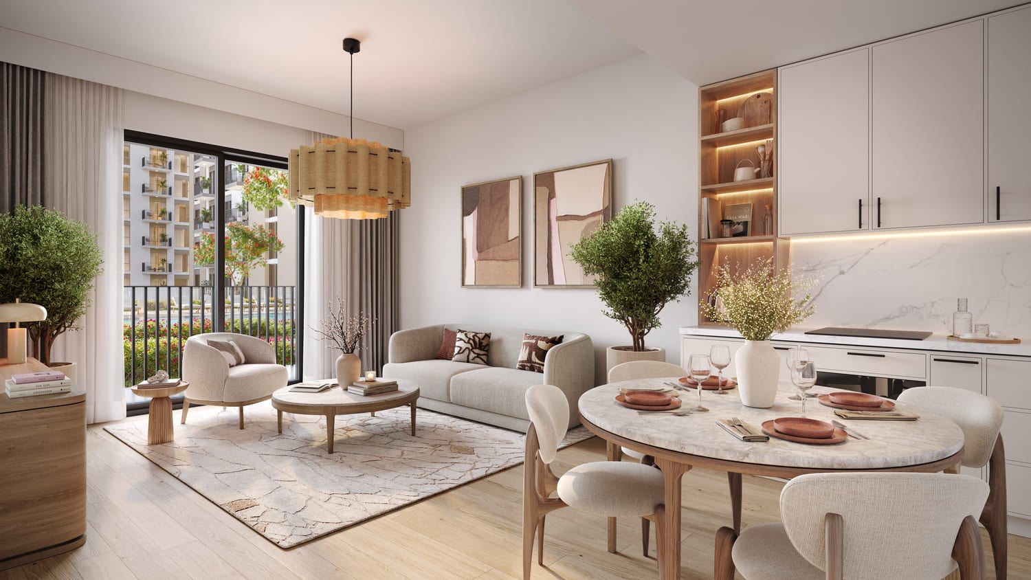 Fiori Residences by Nshama, image 1 of 4. Render supplied by developer.