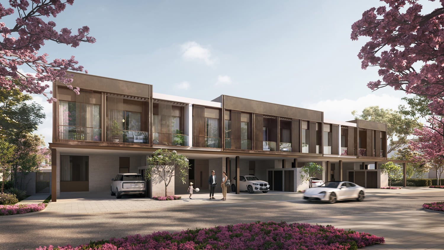 Nad Al Sheba Garden Phase 4 by Meraas, image 2 of 28. Render supplied by developer.