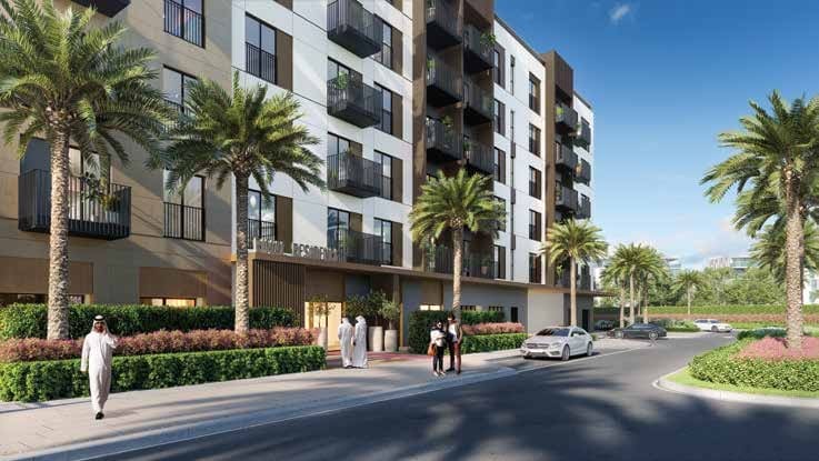 Rimal Residences Maryam Island by Eagle Hills, image 1 of 6. Render supplied by developer.