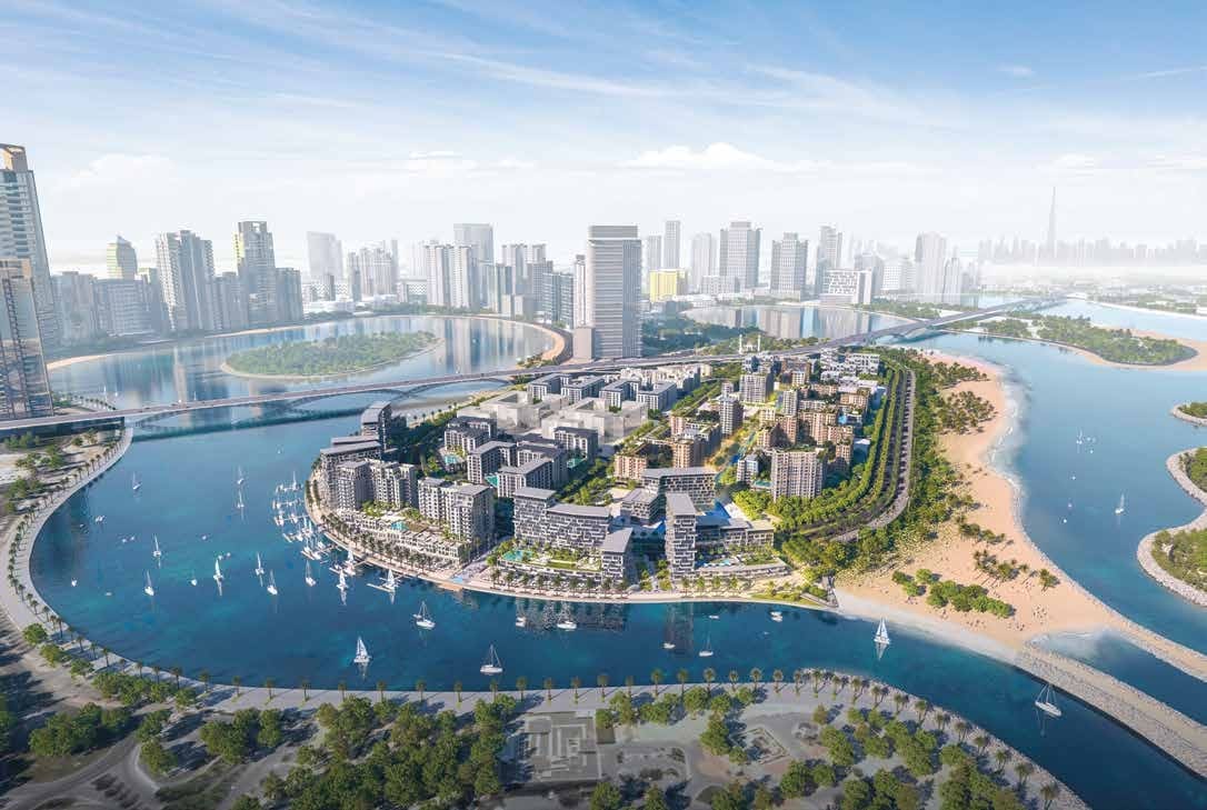 Rimal Residences Maryam Island by Eagle Hills, Maryam Island. Render supplied by developer.