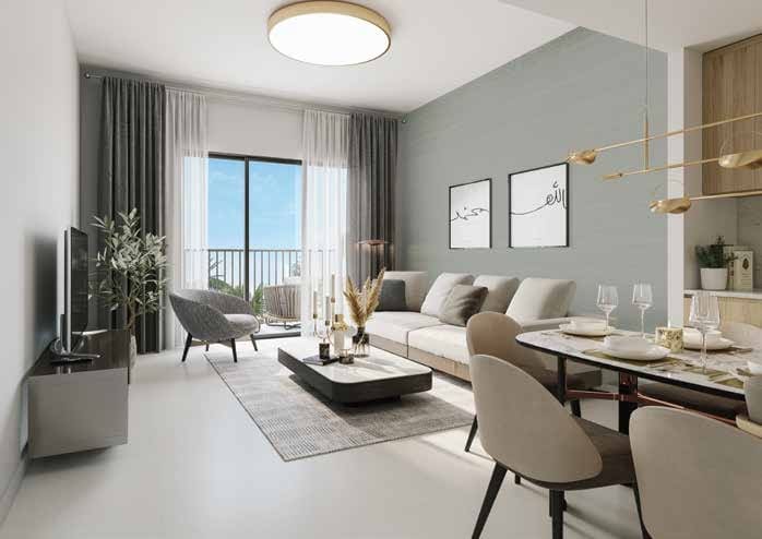 Rimal Residences Maryam Island by Eagle Hills, image 3 of 6. Render supplied by developer.