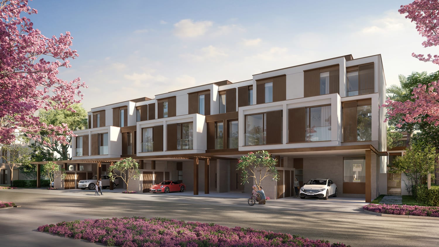 Nad Al Sheba Garden Phase 4 by Meraas, image 3 of 28. Render supplied by developer.