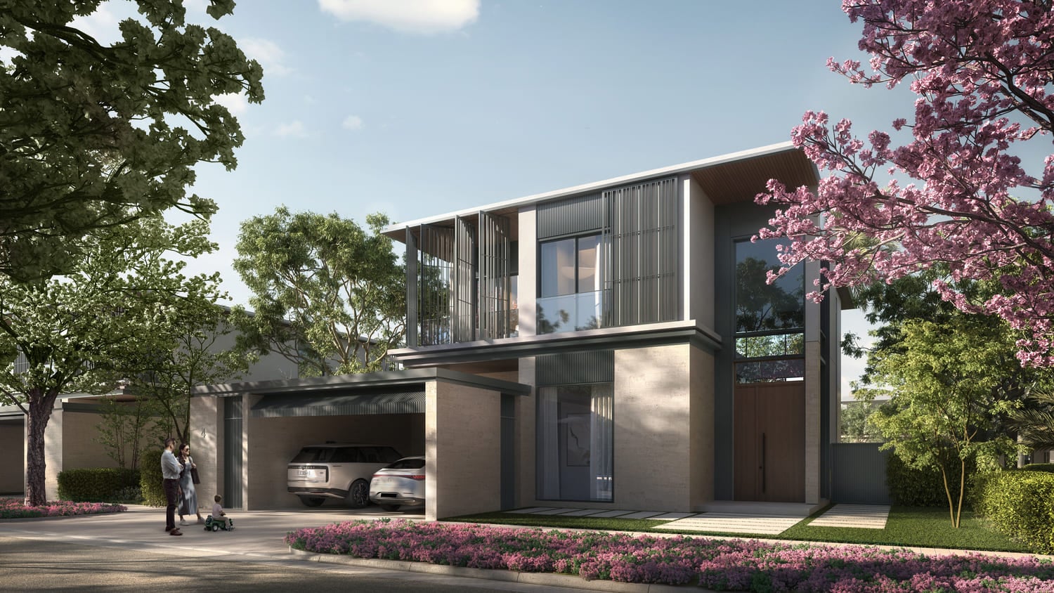 Nad Al Sheba Garden Phase 4 by Meraas, image 4 of 28. Render supplied by developer.
