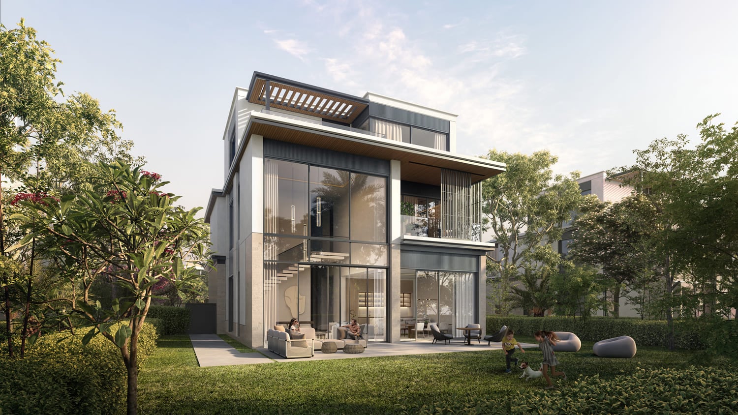 Nad Al Sheba Garden Phase 4 by Meraas, image 13 of 28. Render supplied by developer.