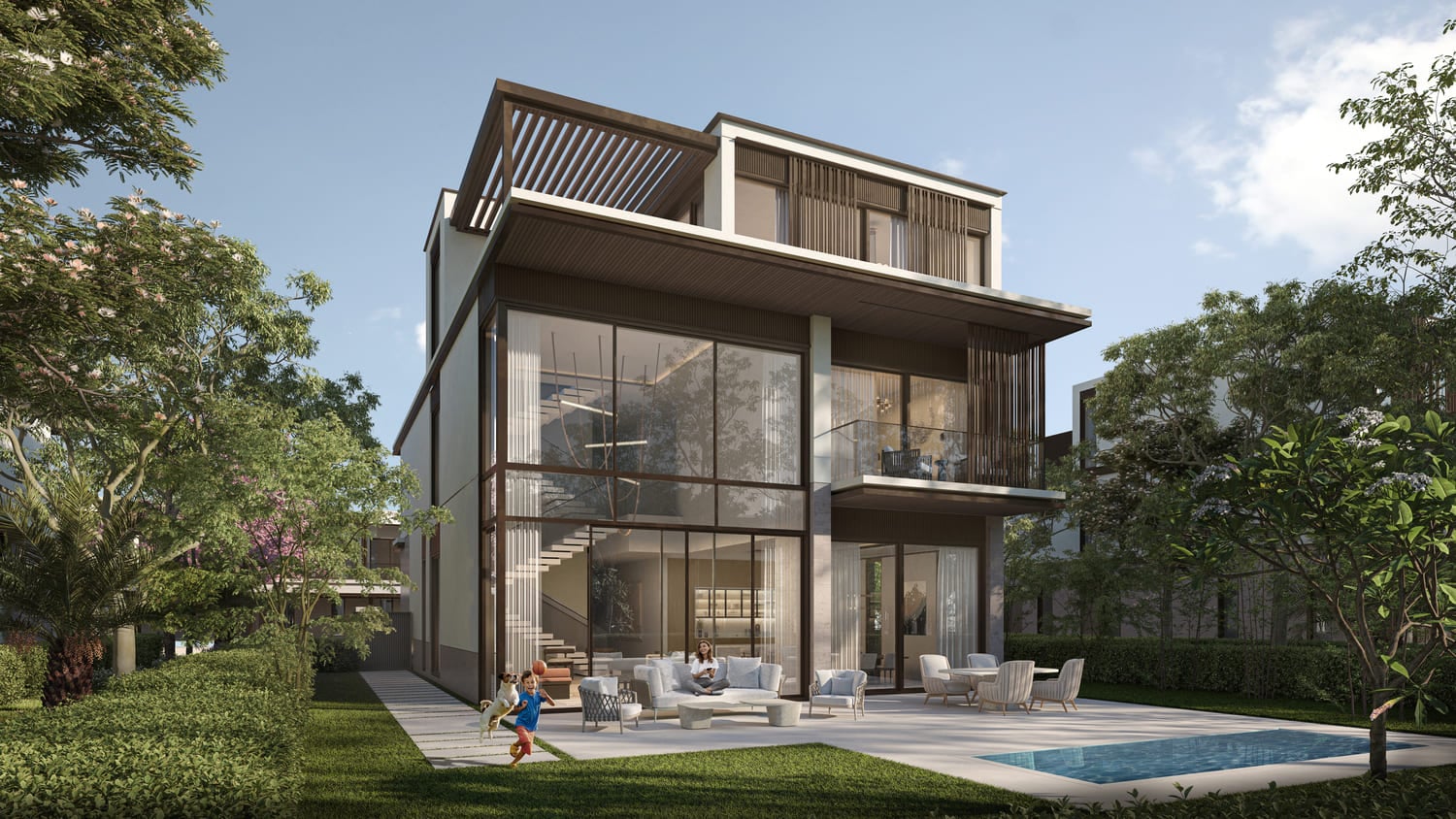 Nad Al Sheba Garden Phase 4 by Meraas, image 15 of 28. Render supplied by developer.