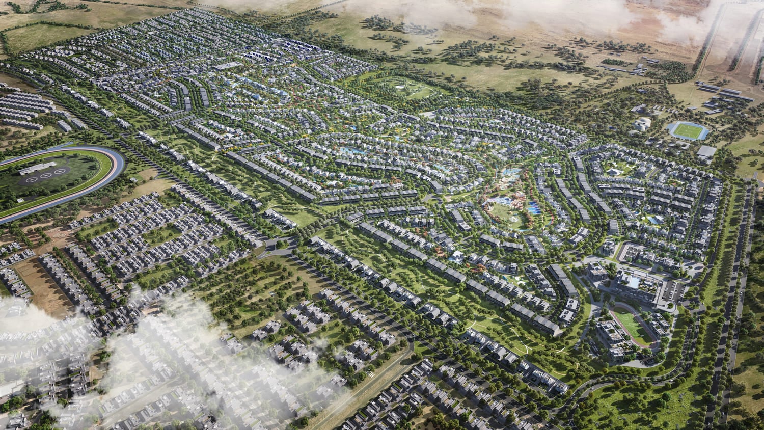 Nad Al Sheba Garden Phase 4 by Meraas, image 19 of 28. Render supplied by developer.