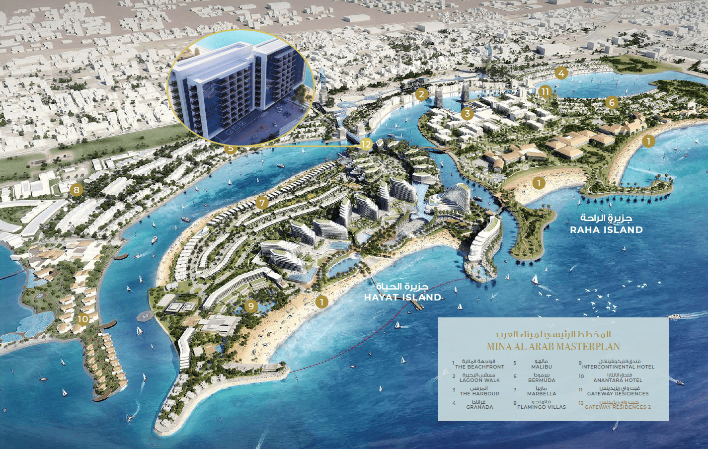 Gateway II Residences by RAK Properties, image 5 of 5. Render supplied by developer.