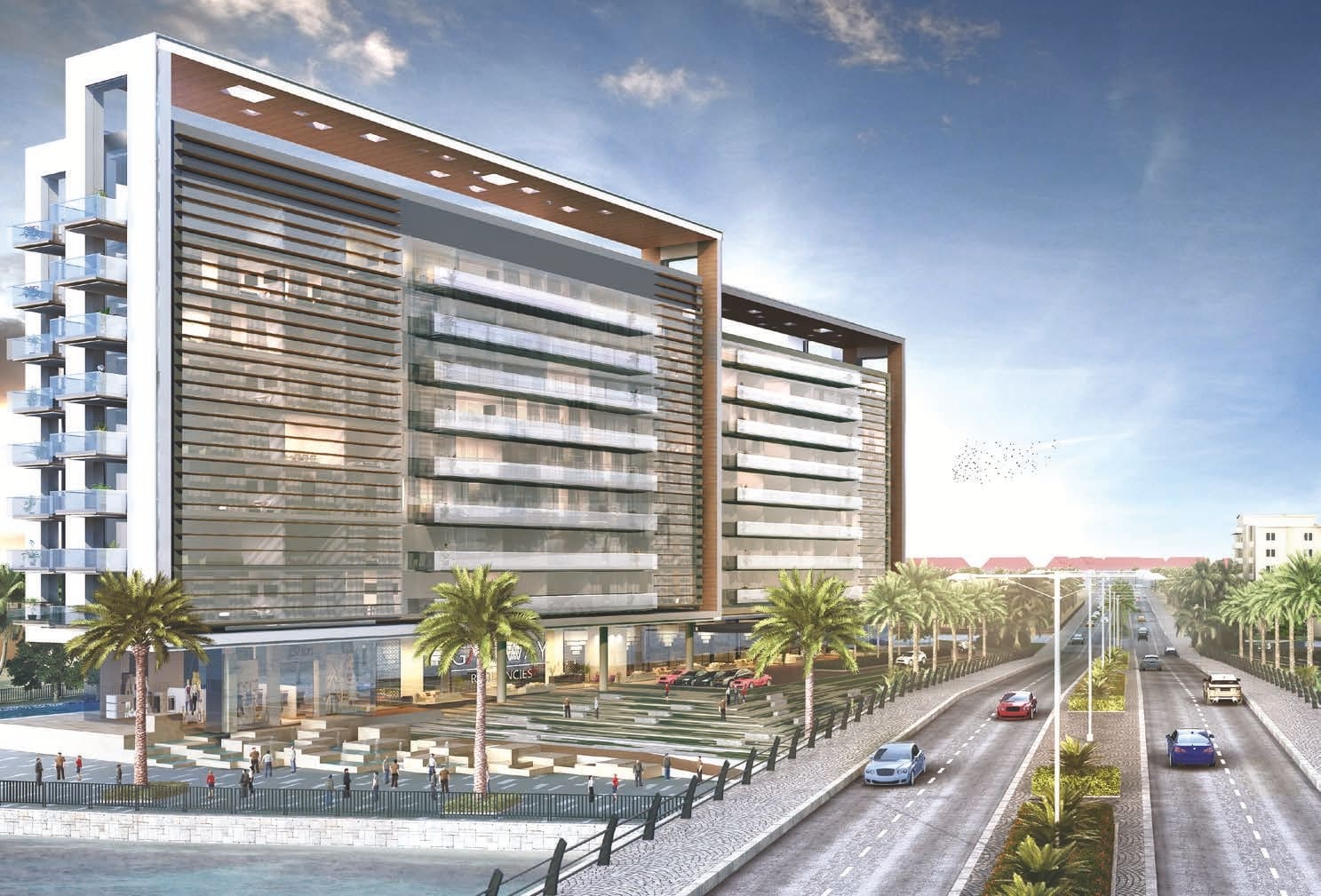 Gateway II Residences by RAK Properties, image 2 of 5. Render supplied by developer.
