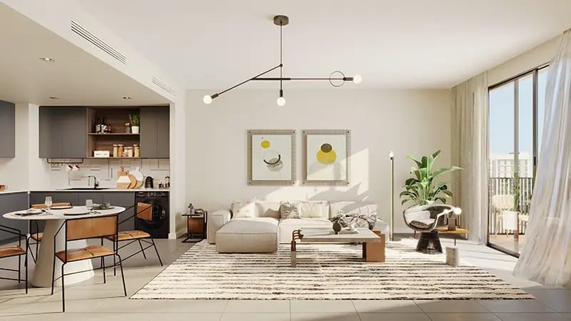 Reeman Living by Aldar, image 2 of 5. Render supplied by developer.