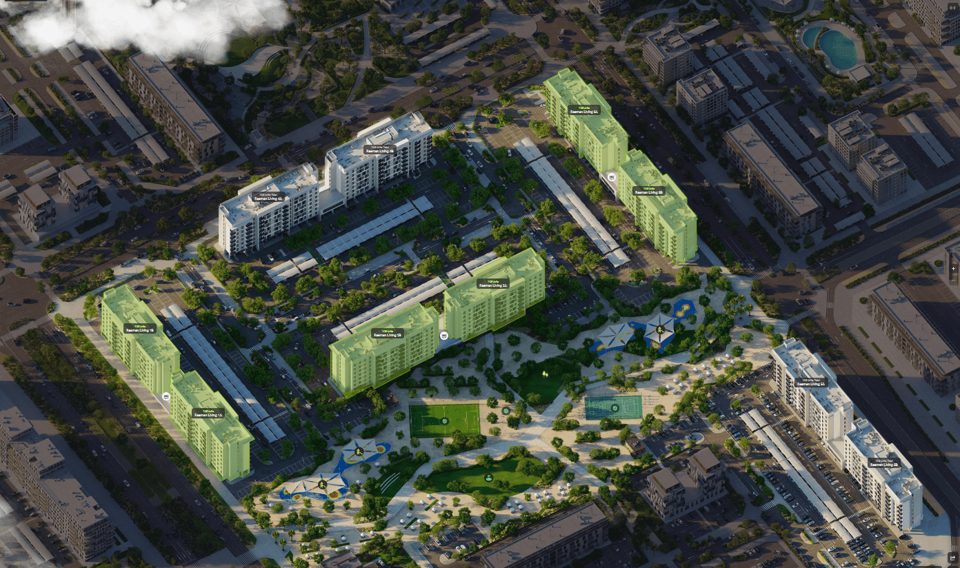 Reeman Living by Aldar, image 5 of 5. Render supplied by developer.