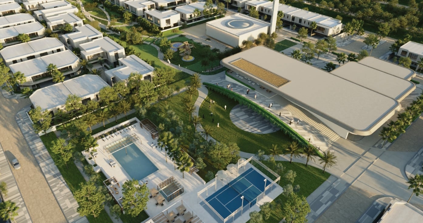 Altay Hills by IFA Hotels & Resorts, Al Aweer. Render supplied by developer.