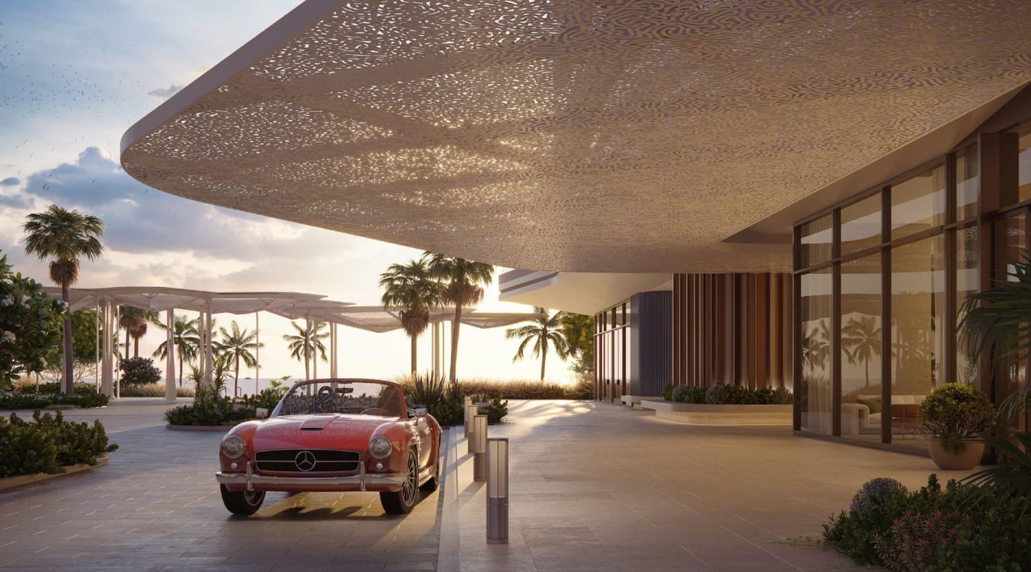 Rosso Bay Residences by Aldar, image 3 of 9. Render supplied by developer.