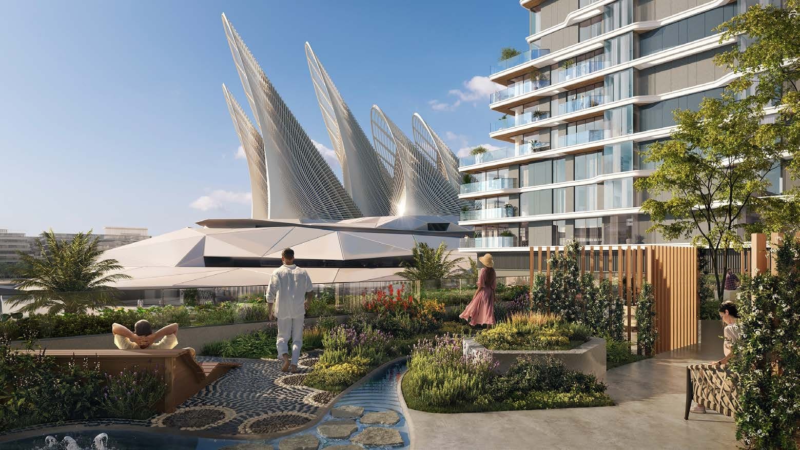 The Source II by Aldar, Saadiyat Island. Render supplied by developer.
