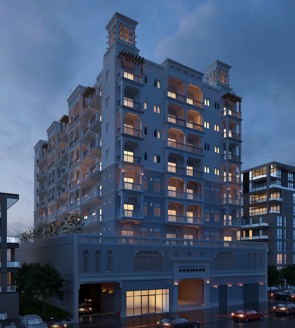 Tabeer 1, Dubai International City. Render supplied by developer.