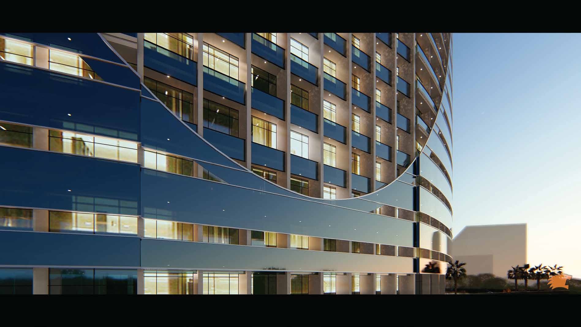 V Tower by Tiger, image 1 of 5. Render supplied by developer.