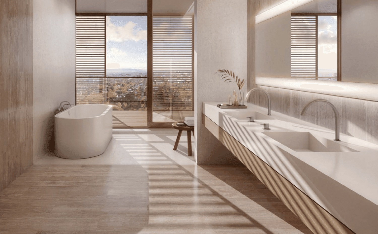 Louvre Abu Dhabi Residences by Aldar, image 10 of 14. Render supplied by developer.