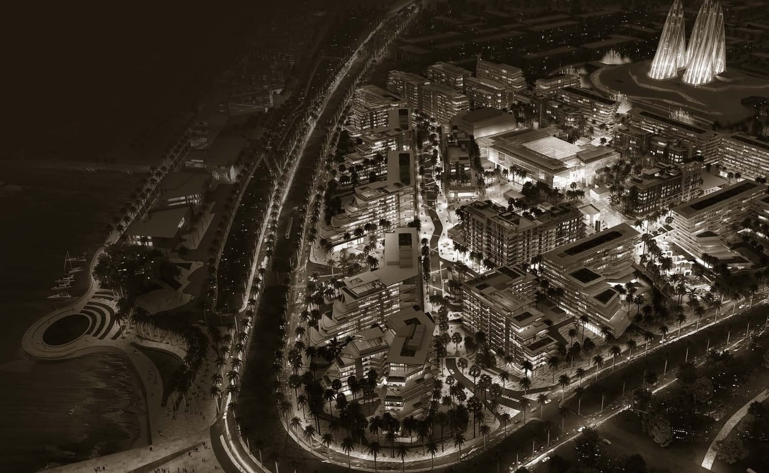Louvre Abu Dhabi Residences by Aldar, image 5 of 14. Render supplied by developer.