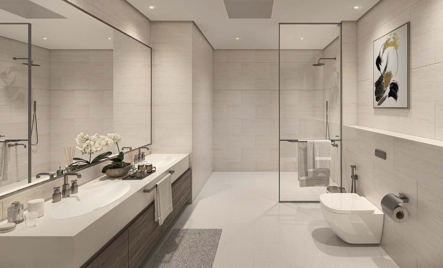 Louvre Abu Dhabi Residences by Aldar, image 11 of 14. Render supplied by developer.