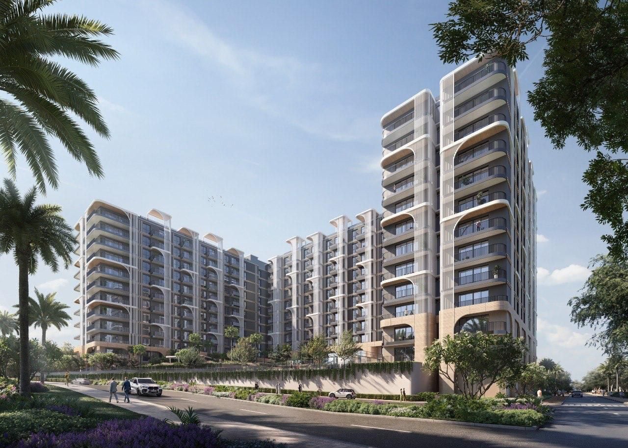 Nouran Living by Aldar, image 1 of 8. Render supplied by developer.